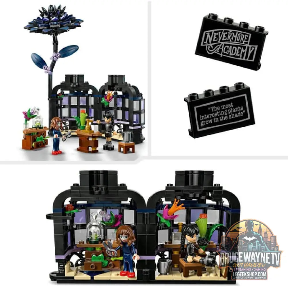 LEGO 76784 Wednesday Schwarze Dahlie, jeu de construction - LEGO - vue 4