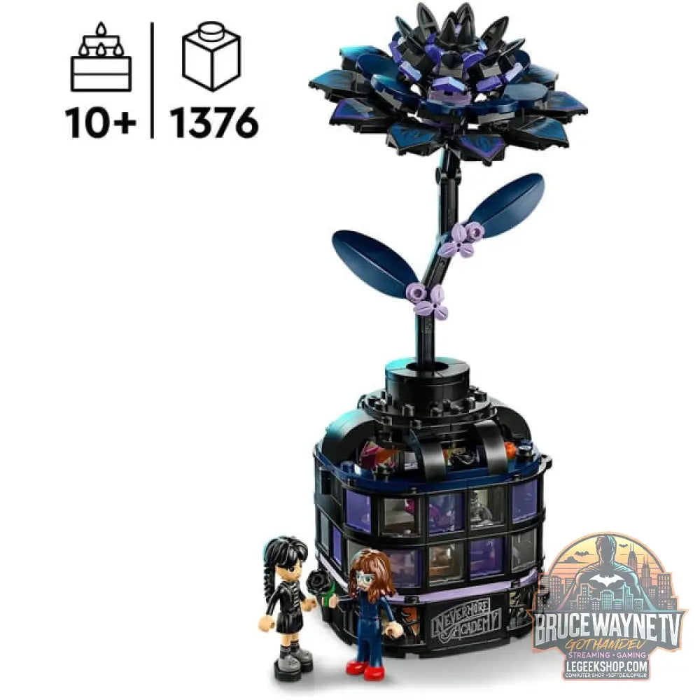 LEGO 76784 Wednesday Schwarze Dahlie, jeu de construction - LEGO - vue 3
