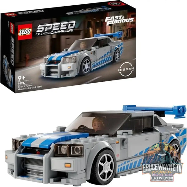 LEGO 76917 Speed Champions: 2 Fast 2 Furious - Nissan Skyline GT-R, jeu de construction - LEGO
