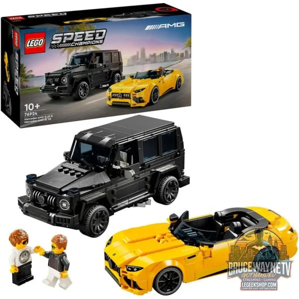 LEGO 76924 Speed Champions Mercedes-AMG G 63 & Mercedes-AMG SL 63, jeu de construction - LEGO
