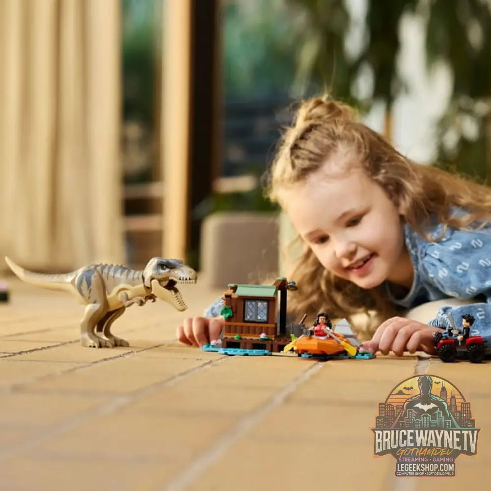 LEGO 76975 Jurassic World Flucht vor dem T.Rex, jeu de construction - LEGO - vue 2