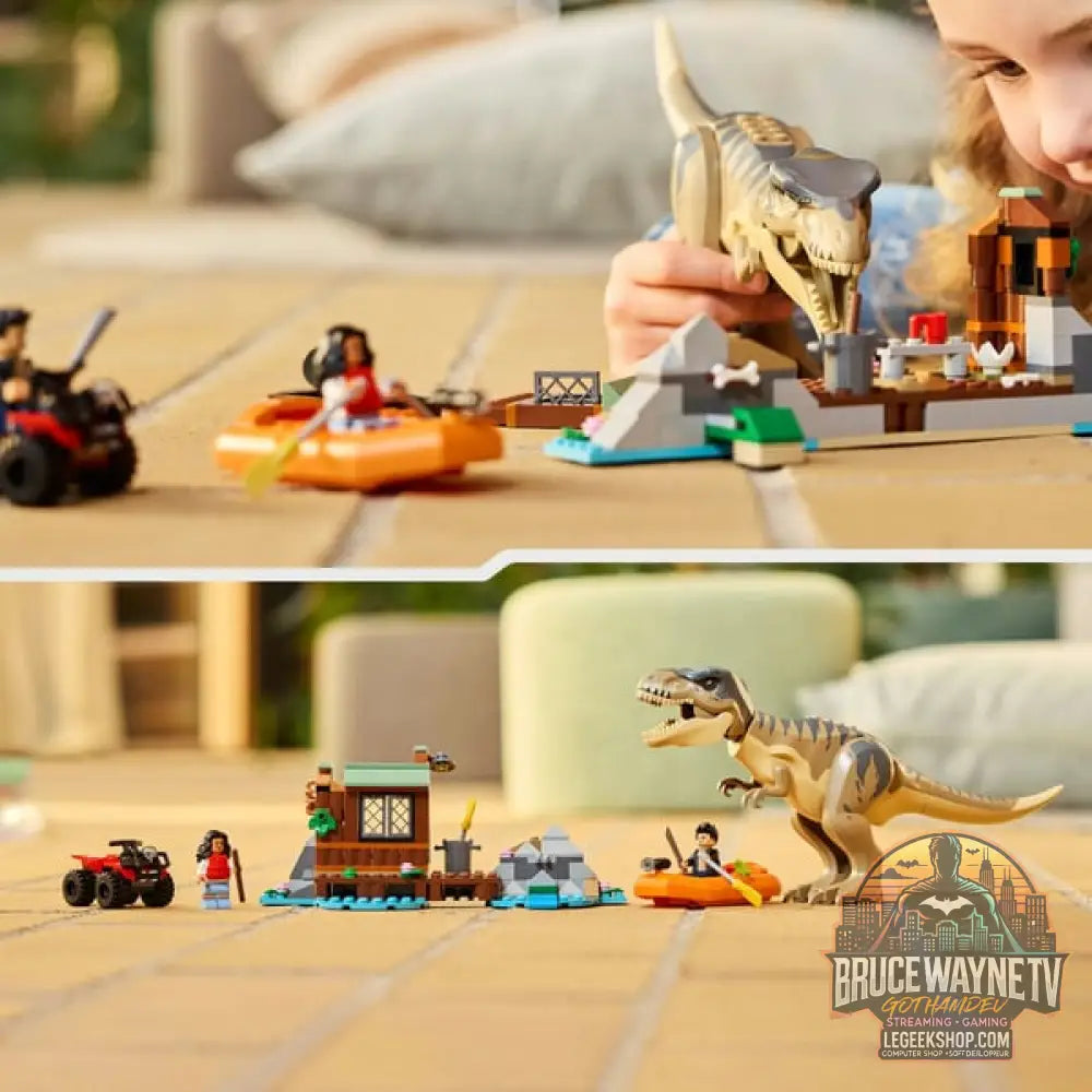LEGO 76975 Jurassic World Flucht vor dem T.Rex, jeu de construction - LEGO - vue 6