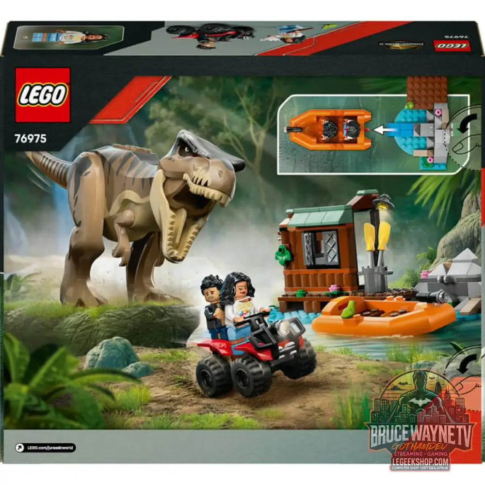 LEGO 76975 Jurassic World Flucht vor dem T.Rex, jeu de construction - LEGO - vue 7