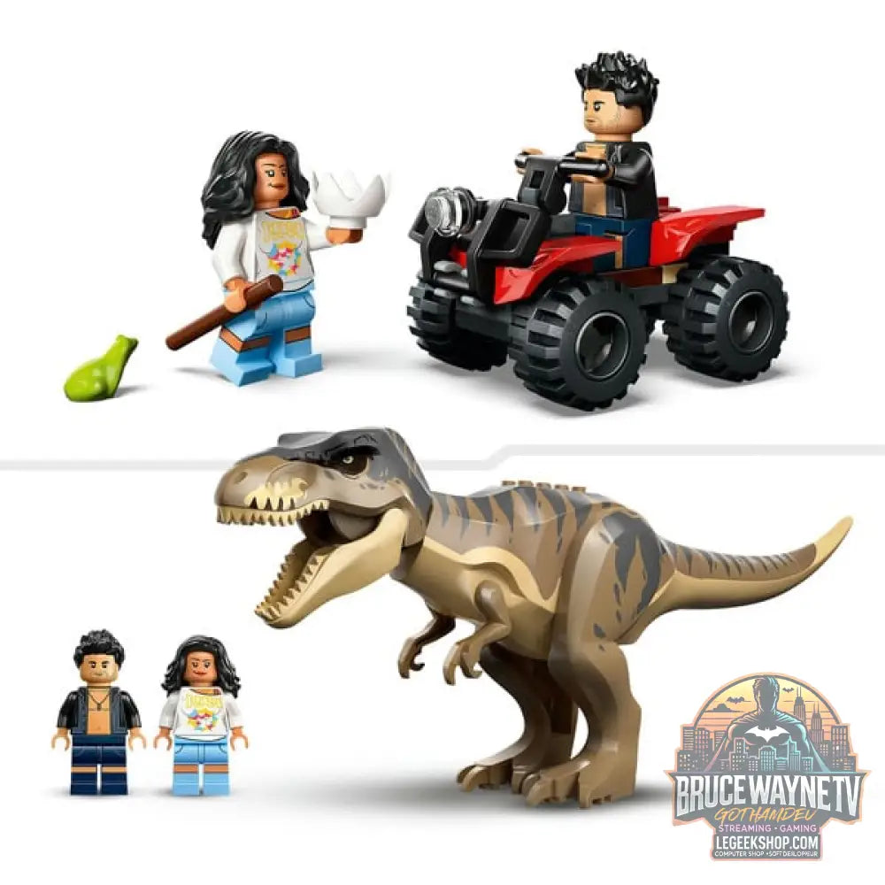 LEGO 76975 Jurassic World Flucht vor dem T.Rex, jeu de construction - LEGO - vue 5
