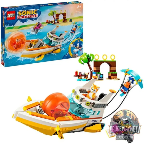 LEGO 76997 Sonic the Hedgehog Tails’ Abenteuerboot, jeu de construction - LEGO