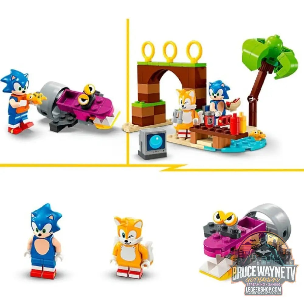 LEGO 76997 Sonic the Hedgehog Tails’ Abenteuerboot, jeu de construction - LEGO - vue 5