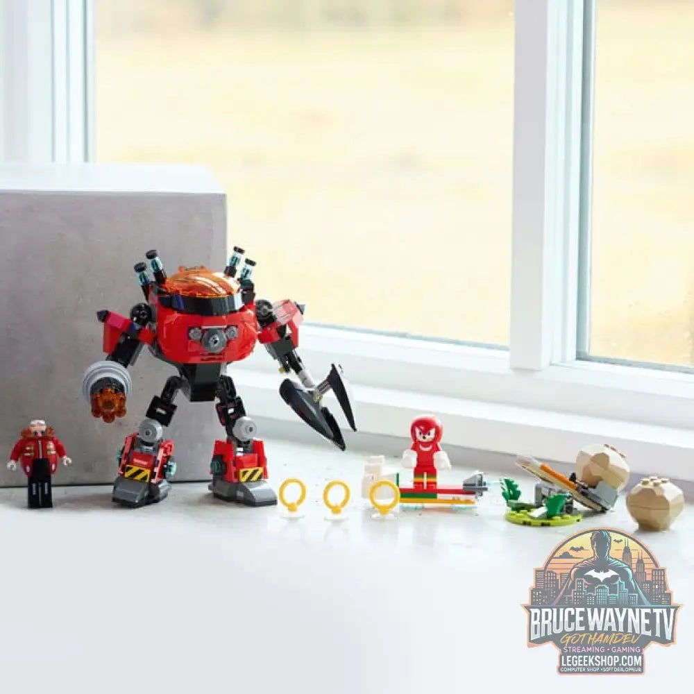 LEGO 77005 Sonic the Hedgehog Knuckles vs. Dr. Eggmans Egg Crusher Mech, jeu de construction - LEGO - vue 6