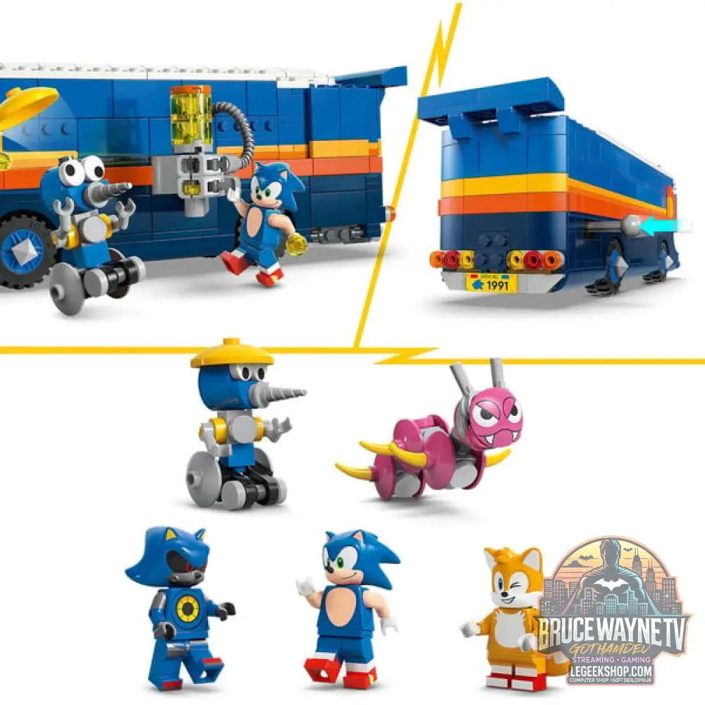 LEGO 77006 Sonic the Hedgehog Team Sonics Kommando-Truck, jeu de construction - LEGO - vue 5