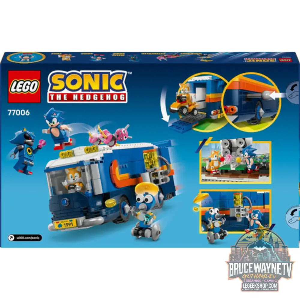 LEGO 77006 Sonic the Hedgehog Team Sonics Kommando-Truck, jeu de construction - LEGO - vue 7