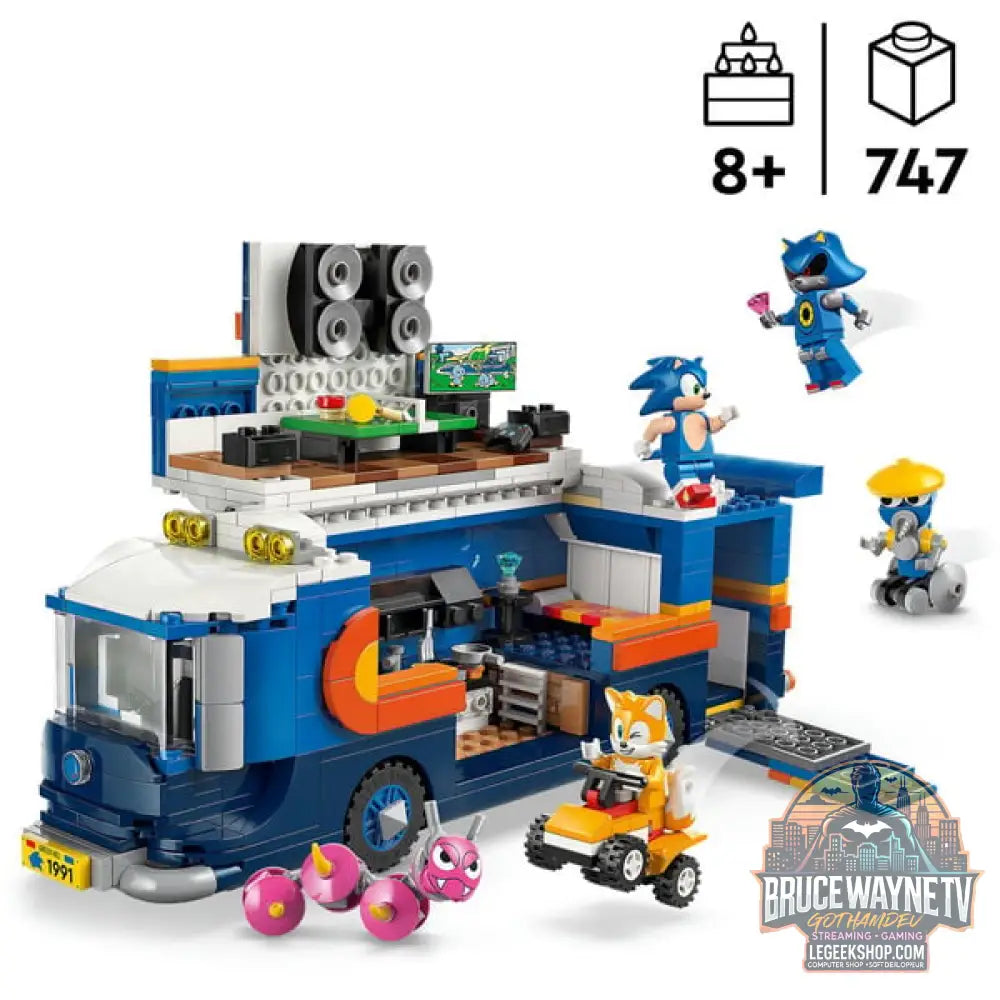 LEGO 77006 Sonic the Hedgehog Team Sonics Kommando-Truck, jeu de construction - LEGO - vue 3