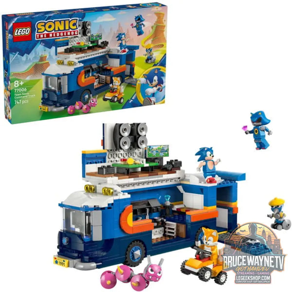 LEGO 77006 Sonic the Hedgehog Team Sonics Kommando-Truck, jeu de construction - LEGO
