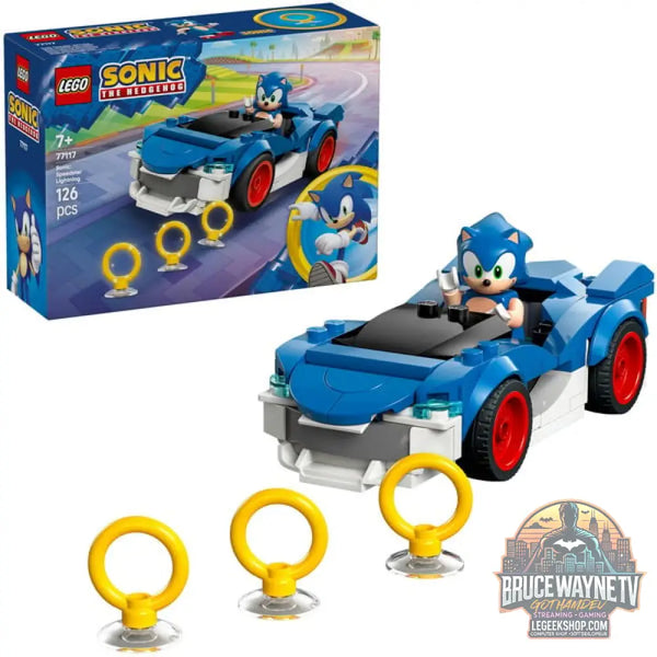 LEGO 77117 Sonic the Hedgehog: Speedster Lightning, jeu de construction - LEGO