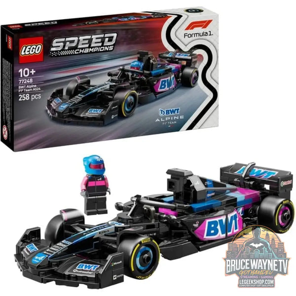 LEGO 77248 Speed Champions BWT Alpine F1 Team A524 Rennauto, jeu de construction - LEGO