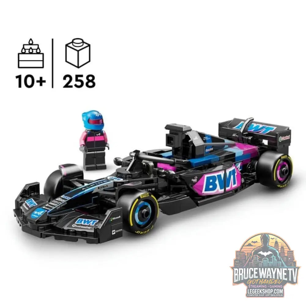 LEGO 77248 Speed Champions BWT Alpine F1 Team A524 Rennauto, jeu de construction - LEGO - vue 3