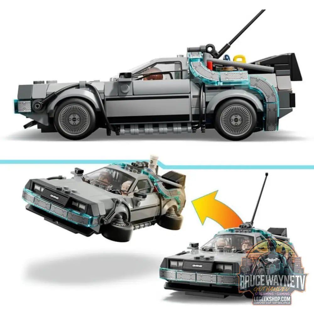 LEGO 77256 Speed Champions Zeitmaschine aus Zurück in die Zukunft, jeu de construction - LEGO - vue 5