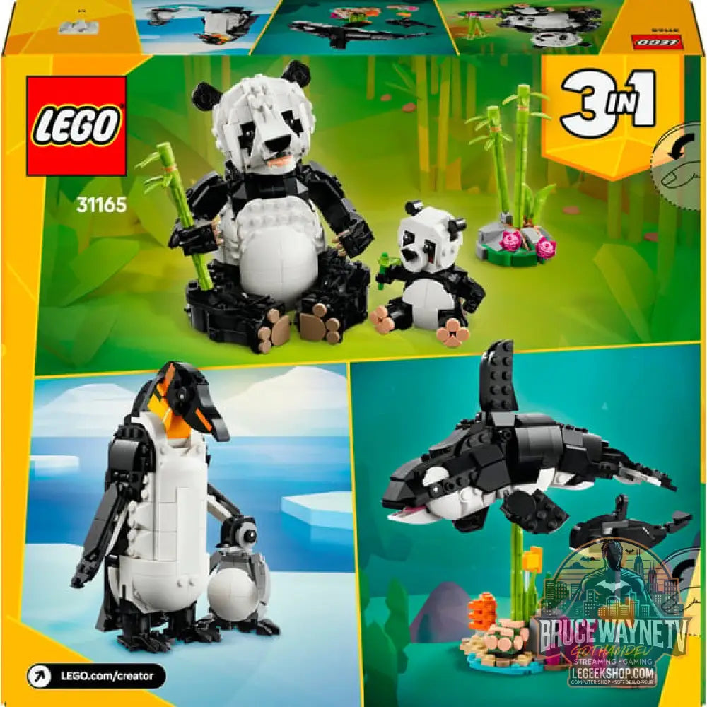 LEGO Creator Wilde Tiere-Bundle, jeu de construction - LEGO - vue 9