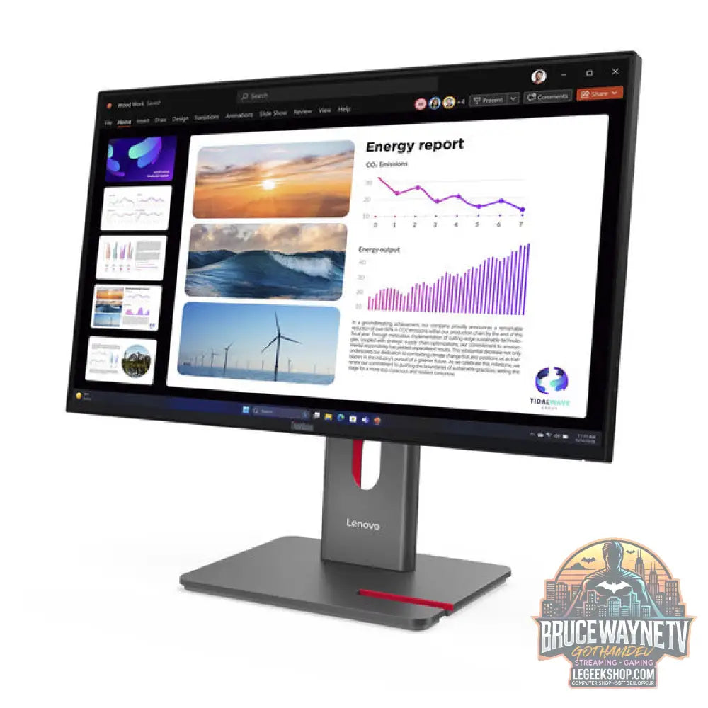 Lenovo ThinkVision P24Q-40 23,8" QHD/WQHD IPS 120 Hz - Lenovo - vue 9