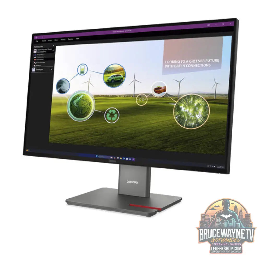 Lenovo ThinkVision P27Q-40 27" QHD/WQHD IPS 120 Hz - Lenovo - vue 3