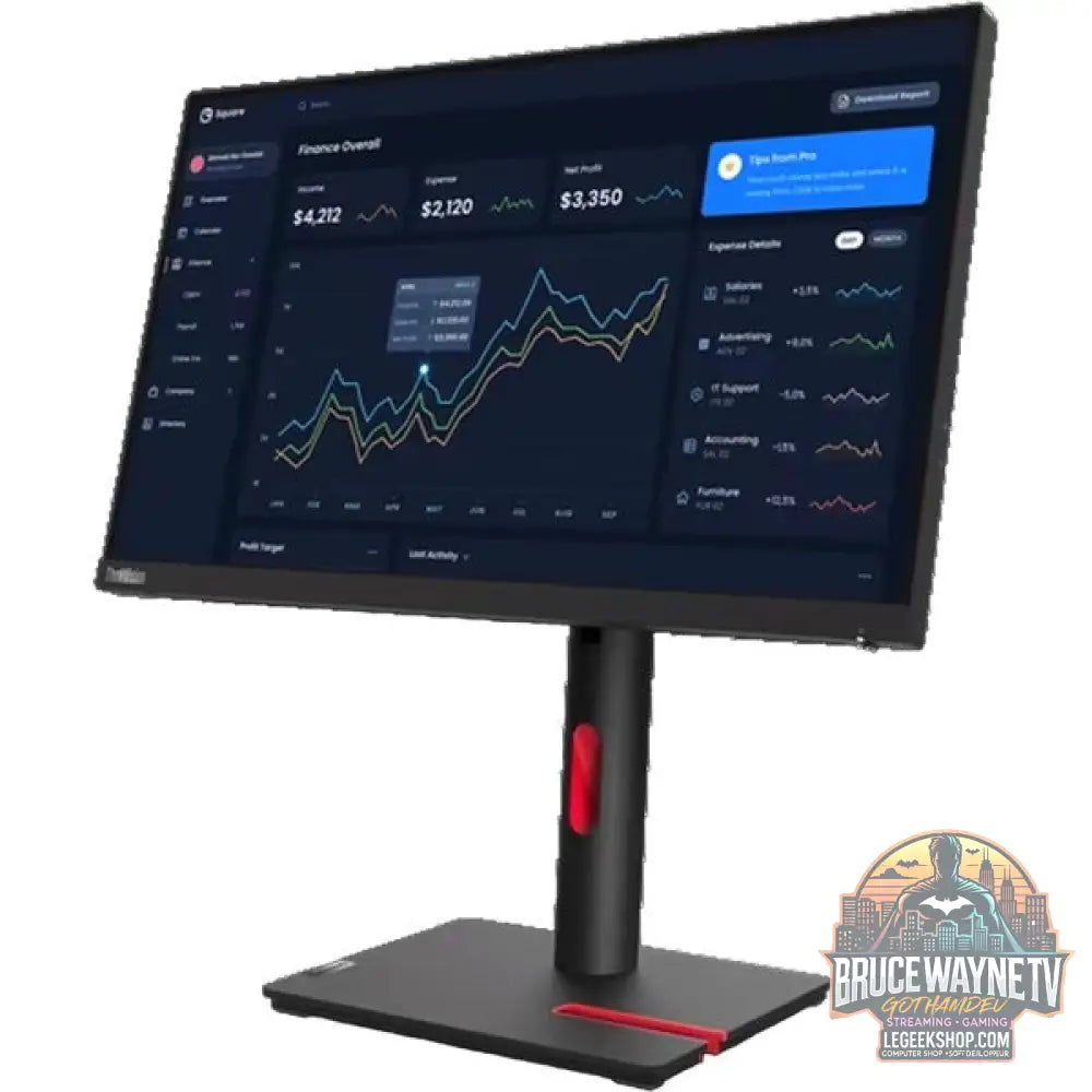 Lenovo ThinkVision T22i-30 21,5" Full HD IPS 60 Hz - Lenovo - vue 3