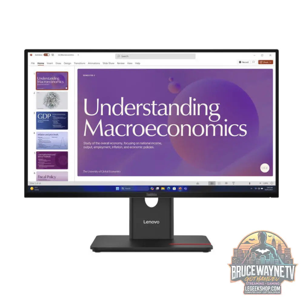 Lenovo ThinkVision T24D-40 23,8" Full HD IPS 120 Hz - Lenovo - vue 2