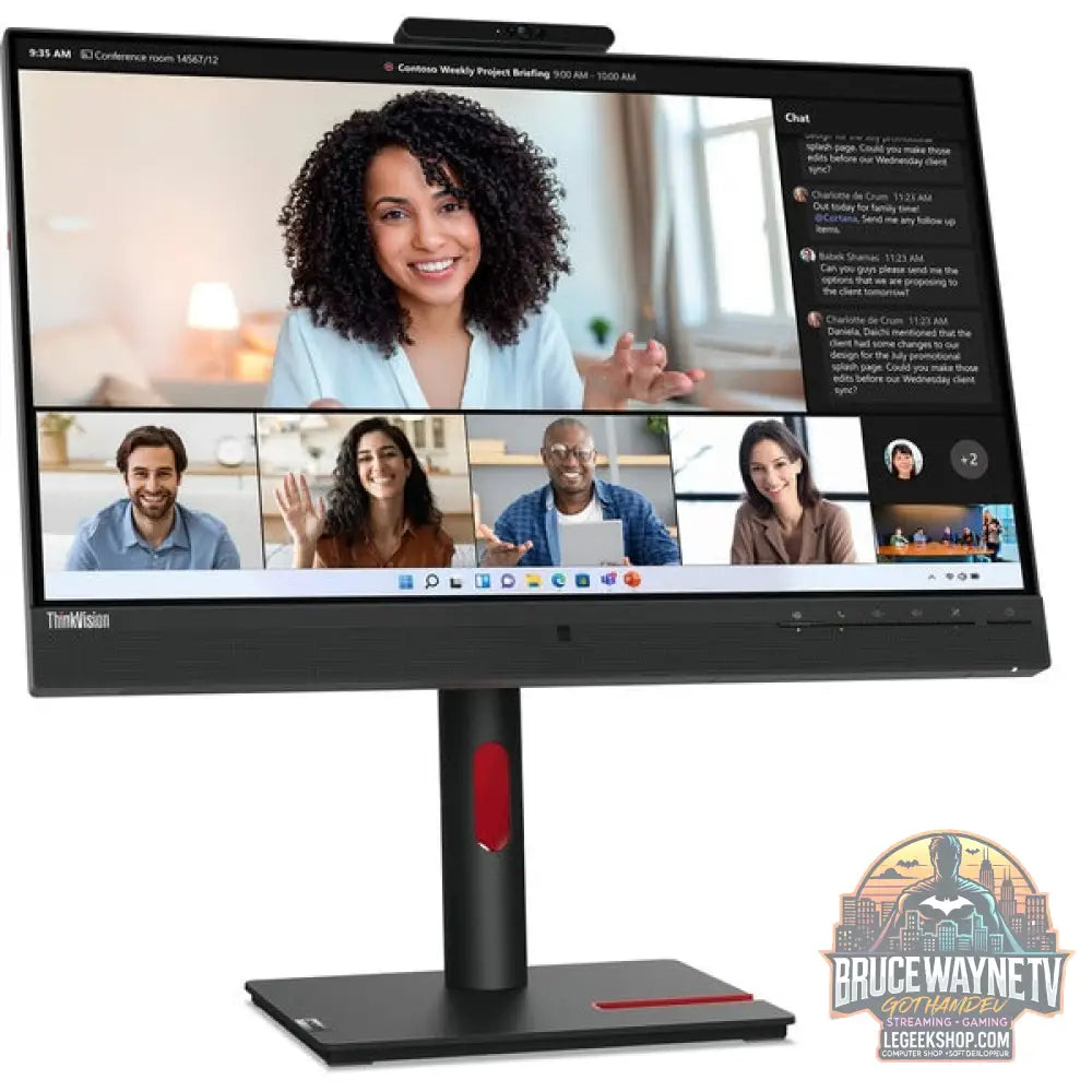 Lenovo ThinkVision T24mv-30 23,8" Full HD IPS 75 Hz - Lenovo - vue 2