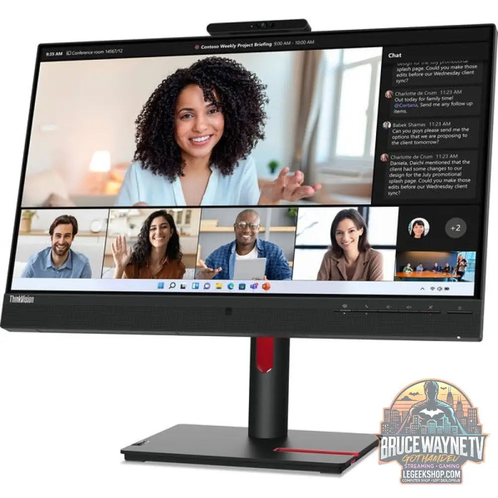 Lenovo ThinkVision T24mv-30 23,8" Full HD IPS 75 Hz - Lenovo - vue 5