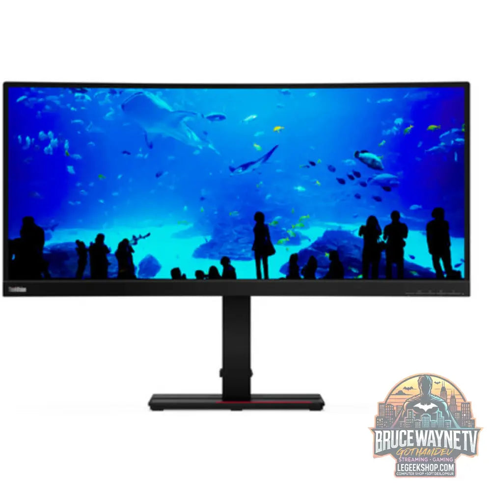 Lenovo ThinkVision T34w-20 34" QHD/WQHD VA 60 Hz - Lenovo - vue 2