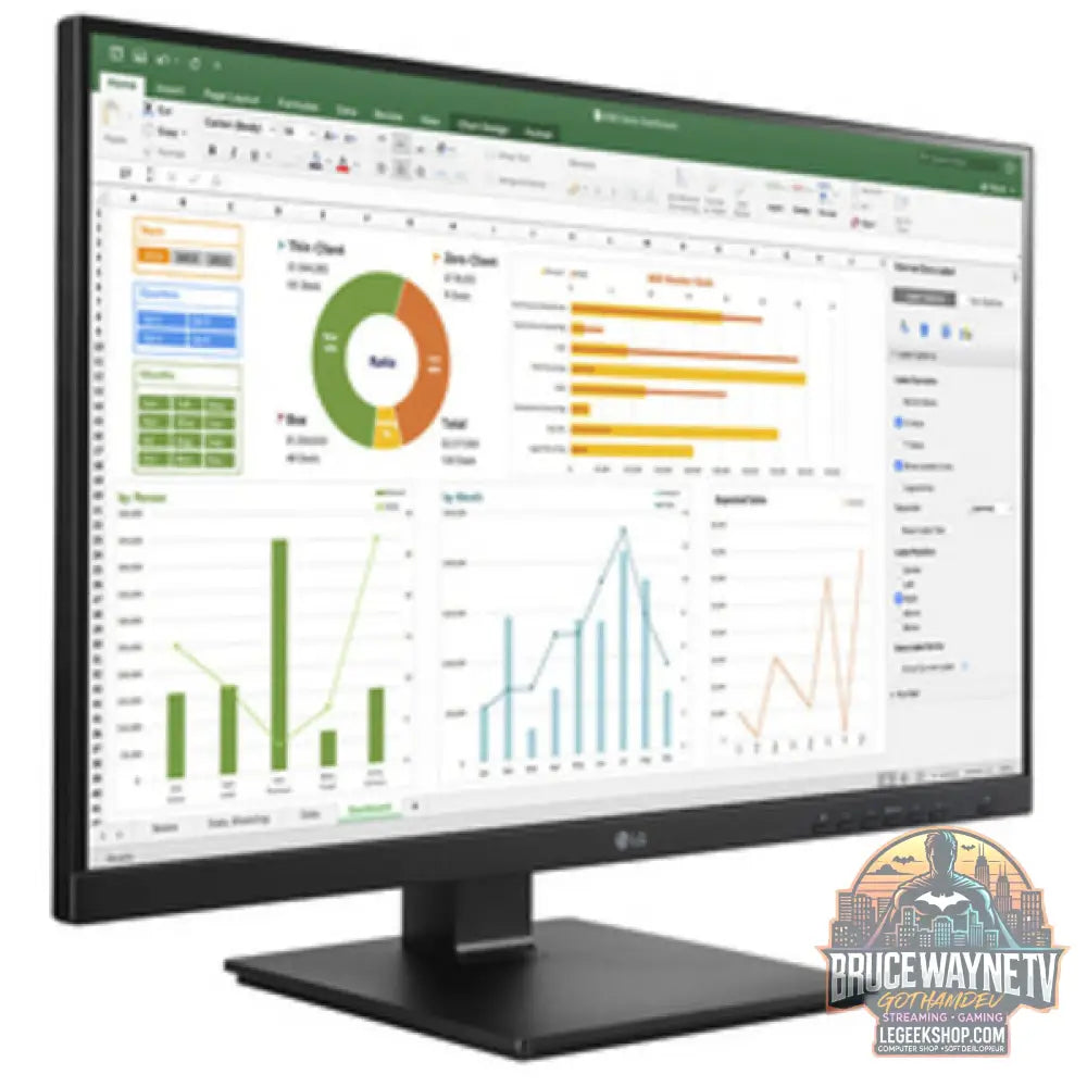 LG 27BN65Q-B 27" QHD/WQHD IPS 75 Hz - LG - vue 2