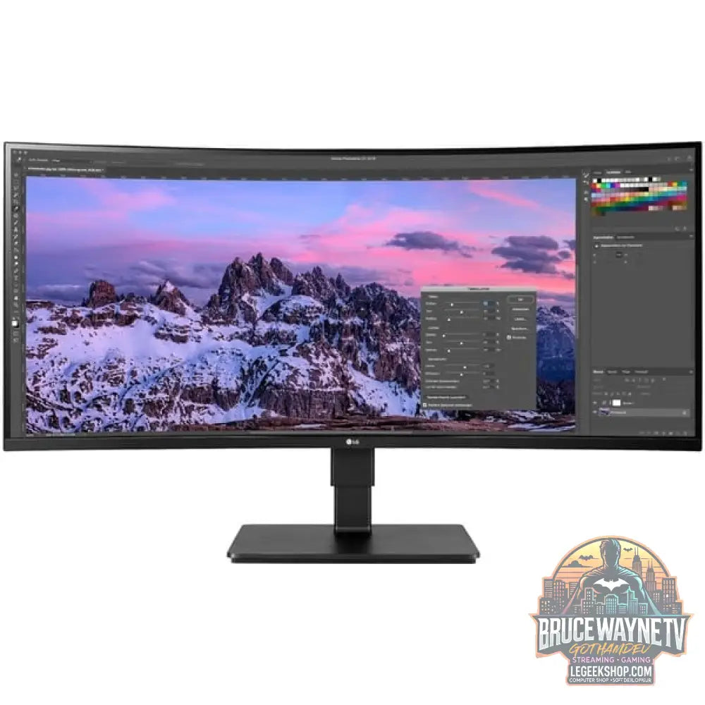 LG 35BN77CP-B, Gaming-Monitor - vue 2
