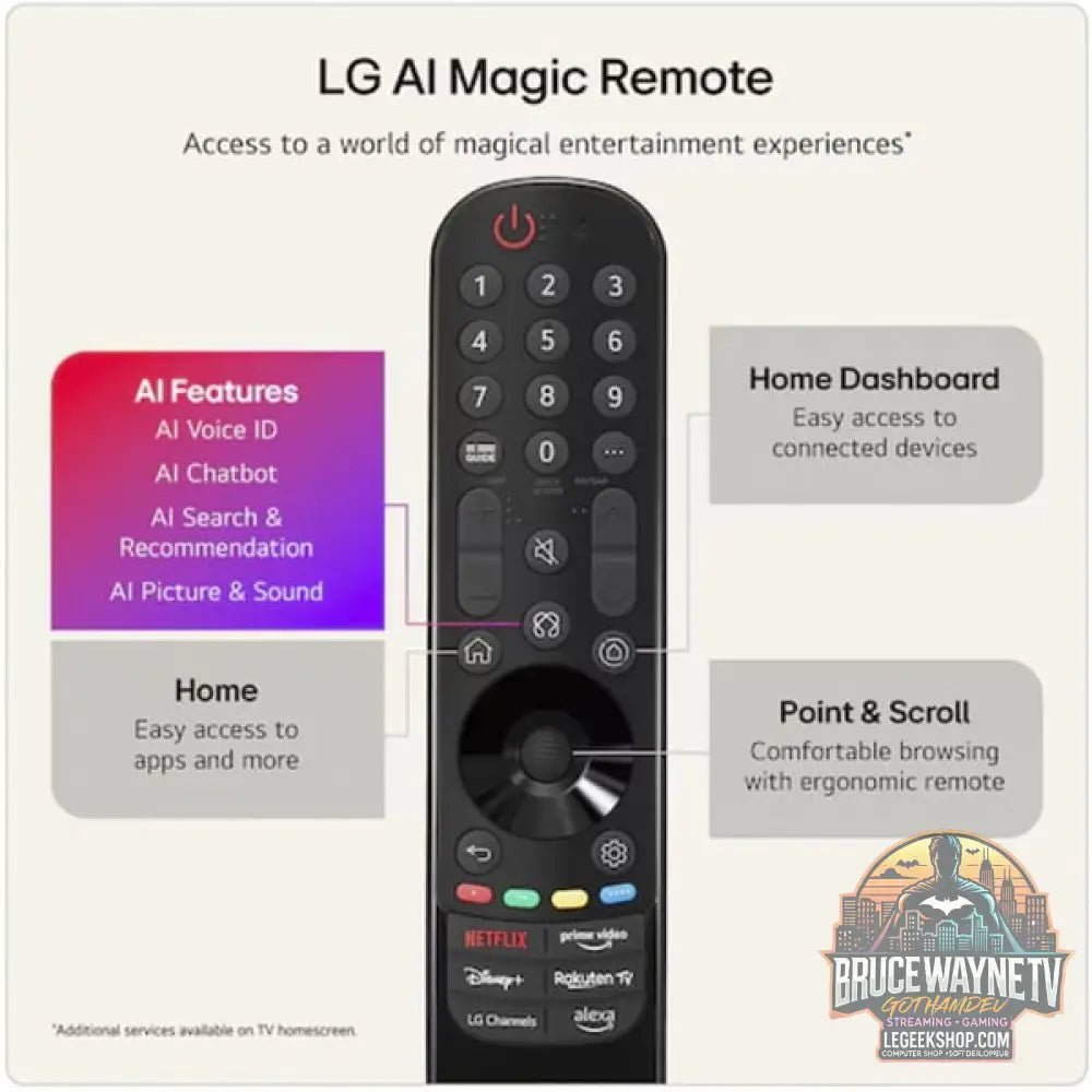 LG 55QNED7EB3C, QNED-Fernseher - LG - vue 7