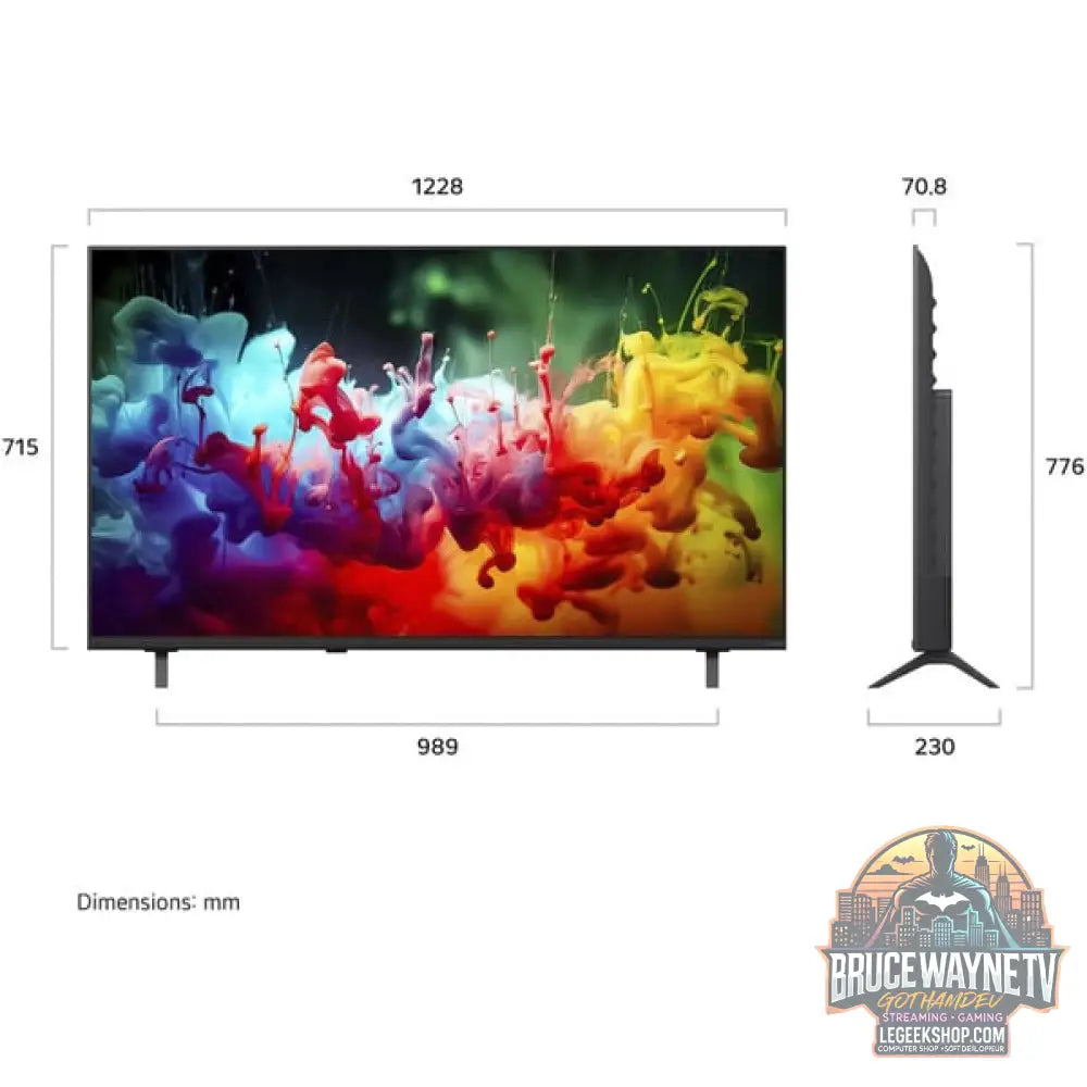 LG 55QNED7EB3C, QNED-Fernseher - LG - vue 2