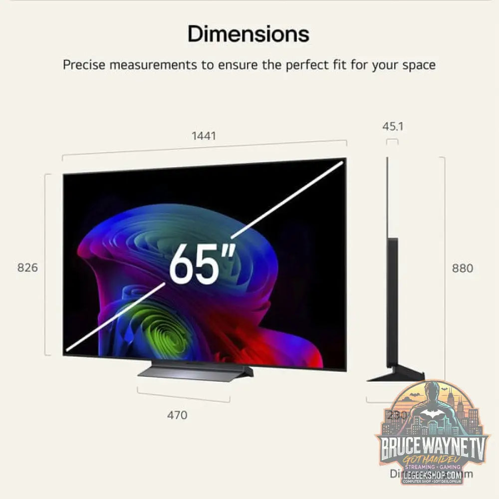LG OLED65C6ELB.AEUD, OLED-Fernseher - LG - vue 2