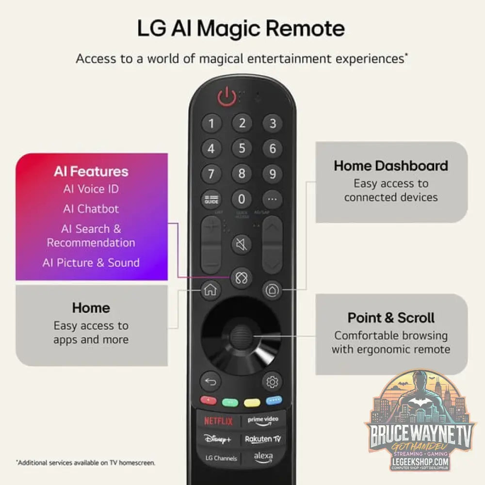 LG OLED65C6ELB.AEUD, OLED-Fernseher - LG - vue 5