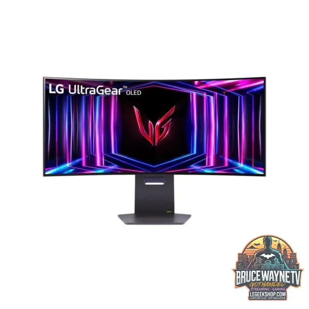 LG UltraGear 34GS95QE-B 33,9" QHD/WQHD OLED 240 Hz - LG - vue 3