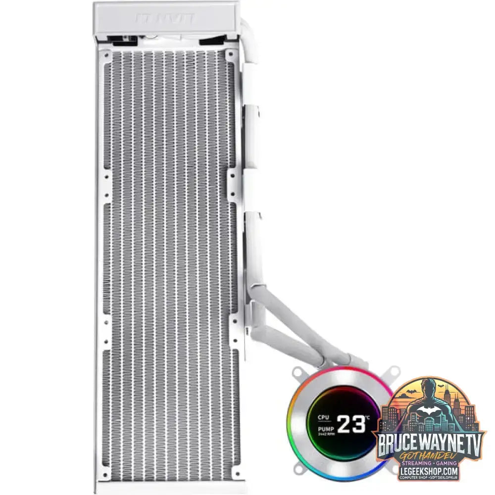 Lian Li HydroShift II LCD-C 360N, Wasserkühlung weiß - Lian Li - vue 2