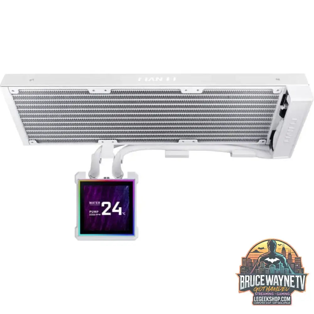 Lian Li HydroShift II LCD-S 360N, Wasserkühlung weiß - Lian Li - vue 3