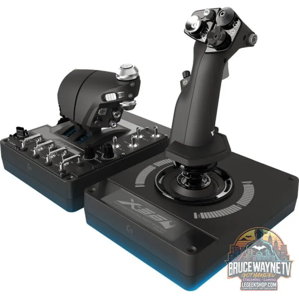 Logitech G Saitek Pro Flight X-56, Hotas - Logitech - vue 2