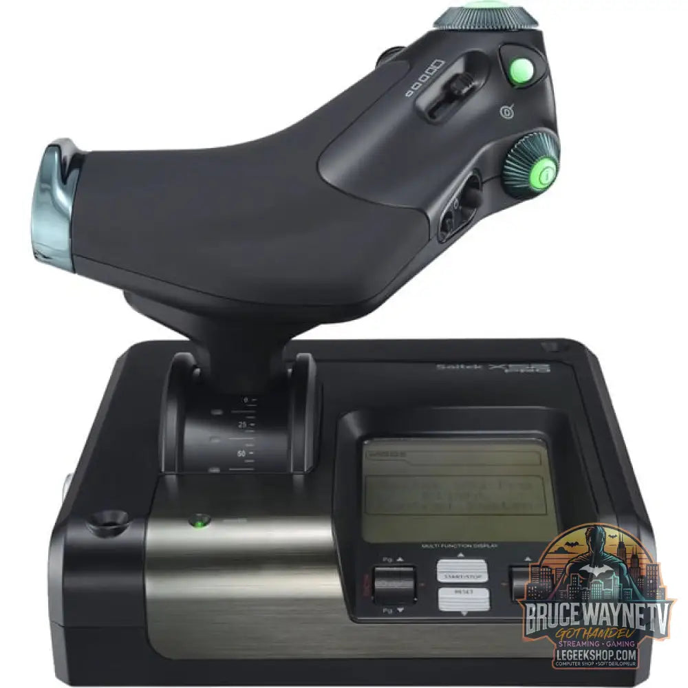 Logitech G Saitek X52 PRO FLIGHT, Hotas - Logitech - vue 14
