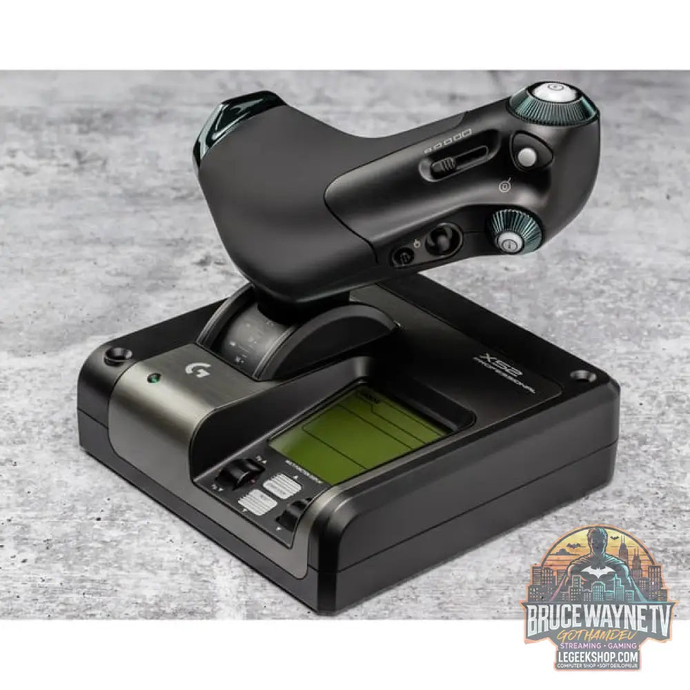 Logitech G Saitek X52 PRO FLIGHT, Hotas - Logitech - vue 23
