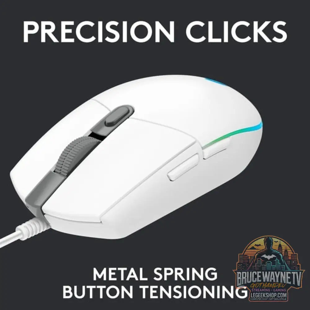 Logitech G203 LIGHTSYNC, souris gaming - vue 5