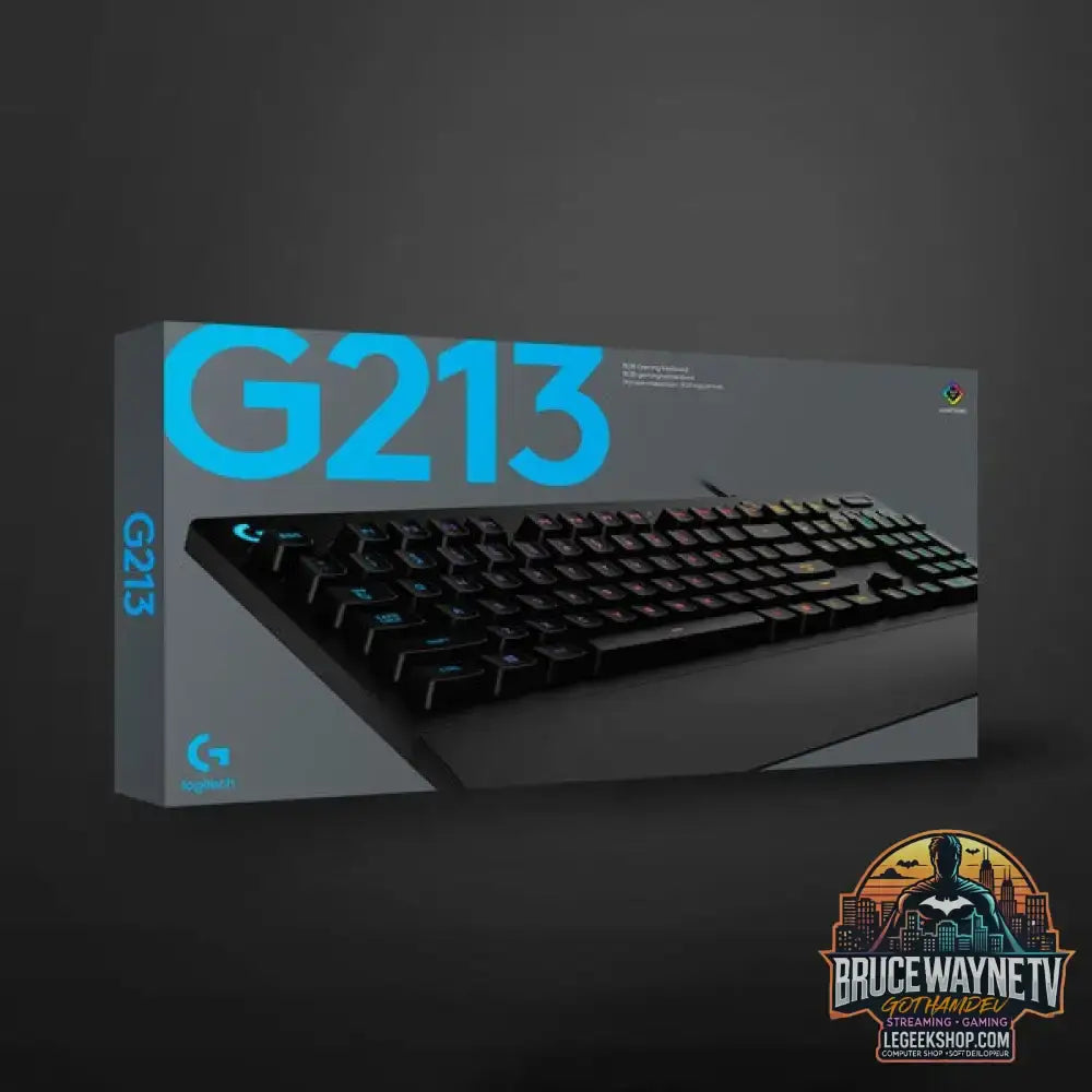 Logitech G213 Prodigy, clavier gaming - vue 7