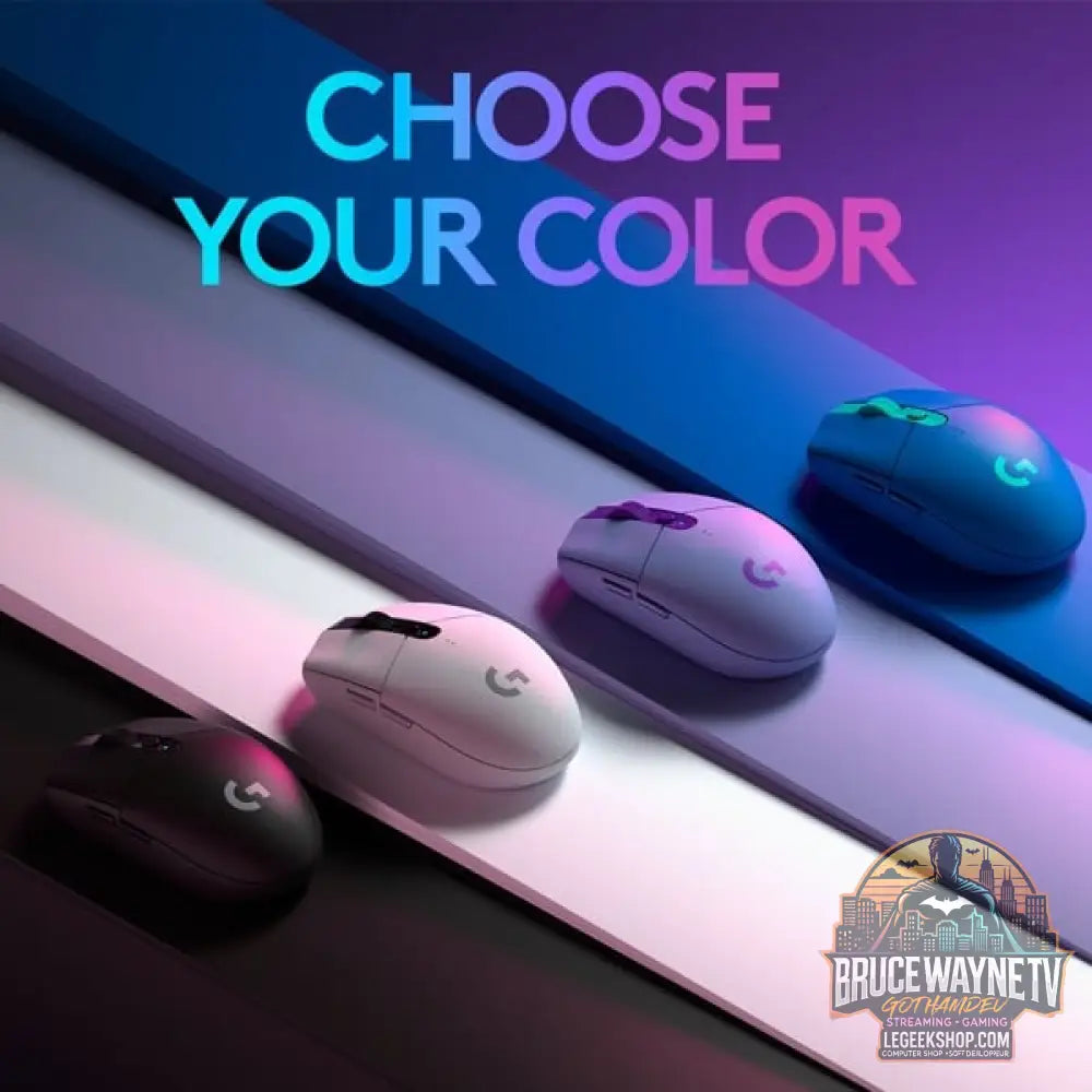 Logitech G305 LIGHTSPEED Gaming, souris gaming - vue 9