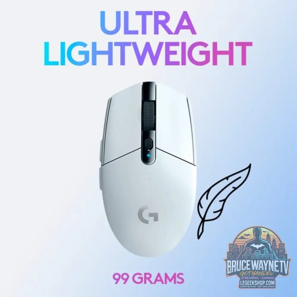 Logitech G305 LIGHTSPEED Gaming, souris gaming - vue 5