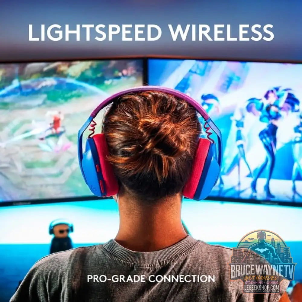Logitech G435 LIGHTSPEED, casque gaming - vue 2