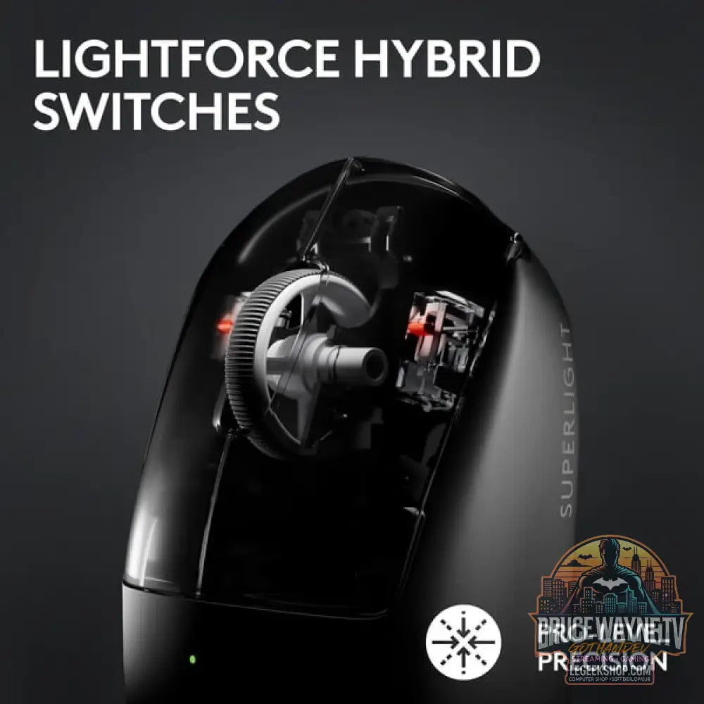 Logitech PRO X SUPERLIGHT 2, souris gaming - vue 3
