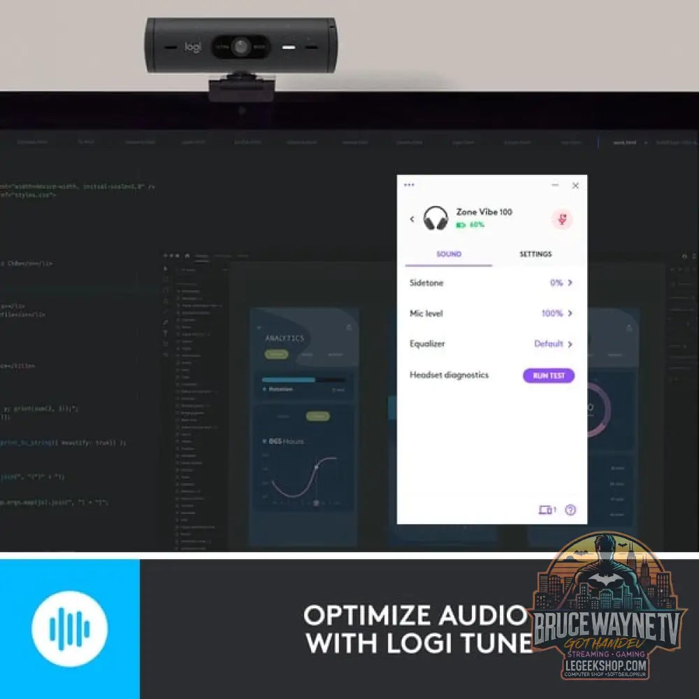Logitech Zone Vibe 100, Headset - vue 9