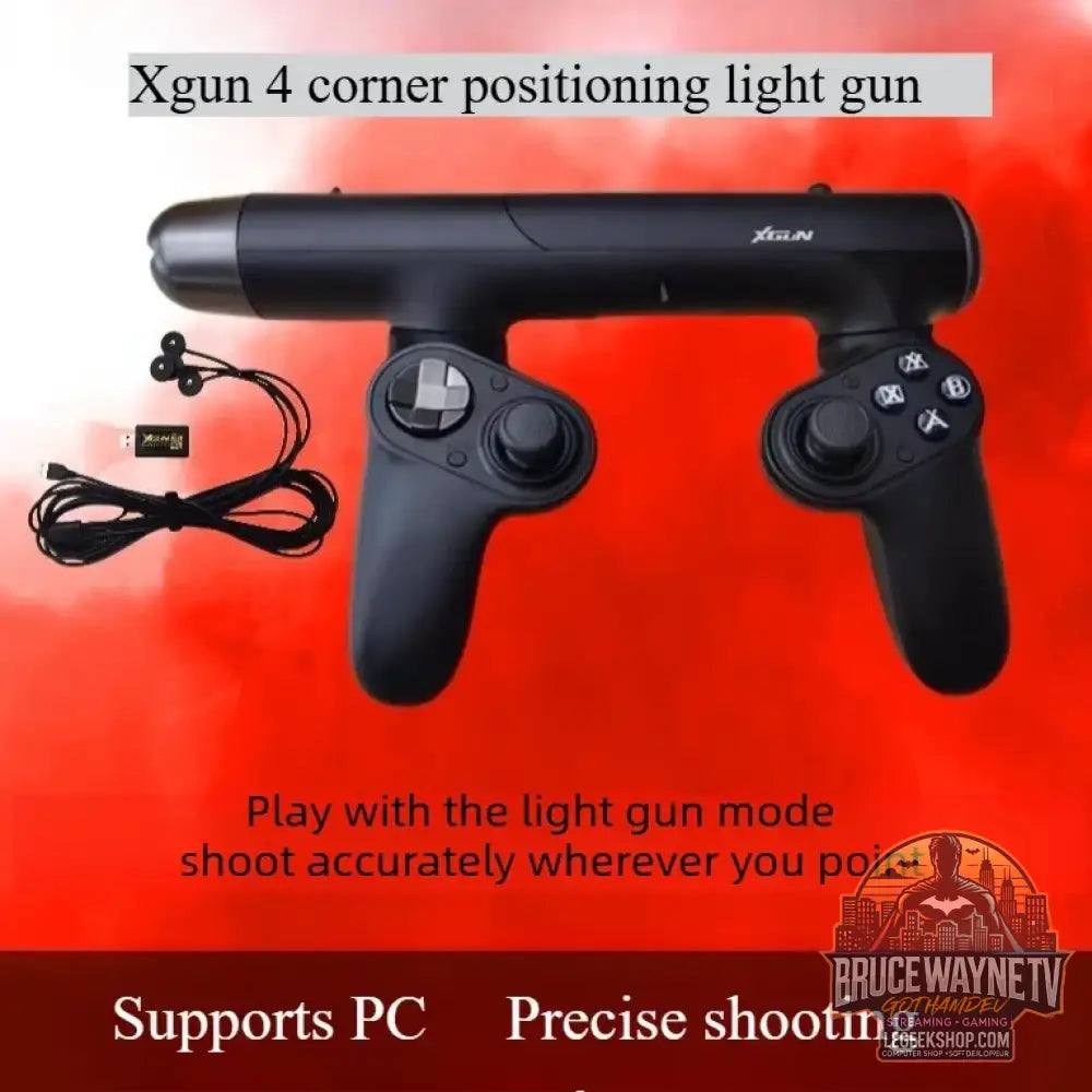 Manette de jeu XGUN Light Gun ou coque de manette de tir à visée précise pour Switch/PC/PS4 Bluetooth USB - light gun