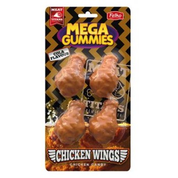Maxi Gummy Chicken Wings 120 Gr x 10