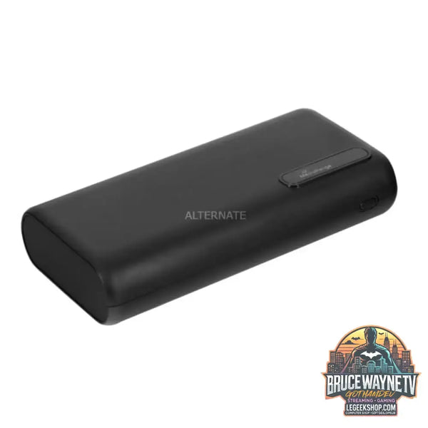 MediaRange Powerbank MR756, 20.000 mAh schwarz, Power Delivery 3.0, Quick Charge - Stromquelle: USB-C, Micro-USB