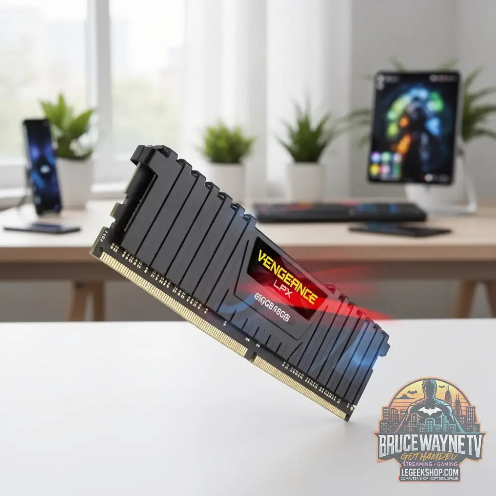 Mémoire RAM DDR4 CORSAIR Vengeance 16GB/8GB… — Mémoire RAM, vue 3, LeGeekShop
